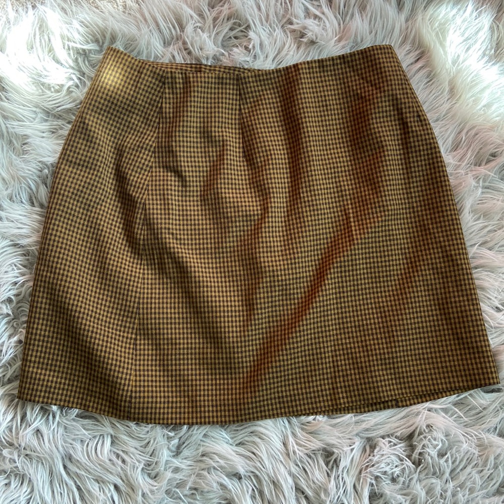 J.Crew Plaid Skirt (Size 8)